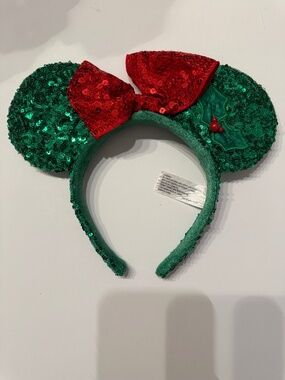 Disney Parks Christmas Minnie Mouse Ears